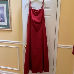 Betsy & Adam by Jas Lene Red Gown SZ 18W